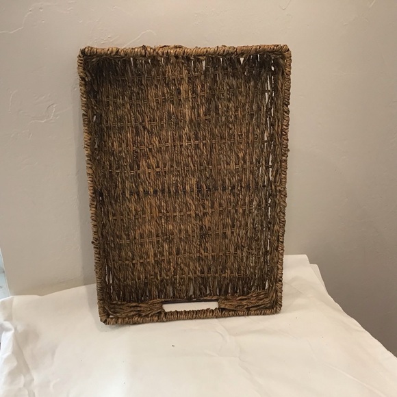 🌿 Natural Woven Basket Tray Set – Celebrating Home Brand 🌿 - Picture 2 of 6